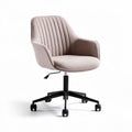 Fabric office chair with adjustable height - 60 x 60 x 85cm